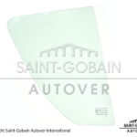 RH REAR DOOR QUARTER GLASS GRN SK SERIES